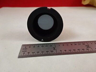 MICROSCOPE PART NIKON POLARIZER ANALYZER OPTICS AS IS BIN#P1-C-09