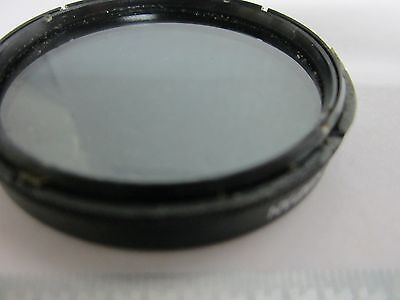 MICROSCOPE POLARIZER SPIRATONE 49 mm  OPTICS AS IS BIN#K5-26