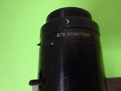 NAVITAR .67X ADAPTER CAMERA MICROSCOPE PART OPTICS AS PICTURED &5-A-13