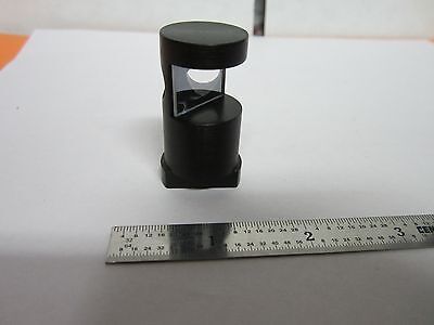 OPTICAL FLAT BEAM SPLITTER MOUNTED MICROSCOPE OR LASER OPTICS BIN#B2-C-44