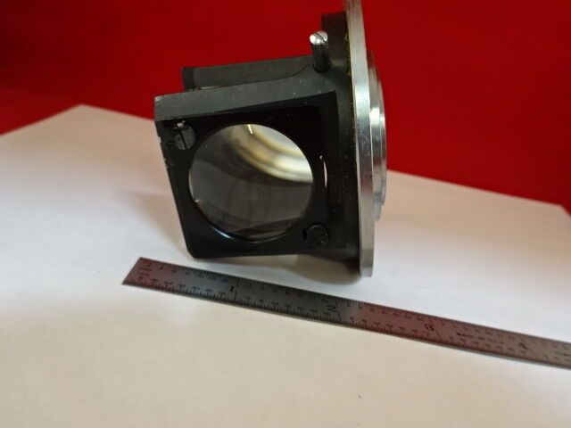 MICROSCOPE PART REICHERT ZETOPAN ILLUMINATOR LENS ASSEMBLY OPTICS AS IS #IL6-03