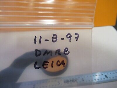 LEICA DMRB GERMANY NEUTRAL DENSITY FILTER MICROSCOPE PART AS PICTURED &11-B-97