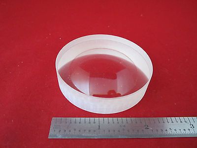 LARGE THICK OPTICAL CONVEX + CONCAVE LENS #4-152 LASER OPTICS BIN#4