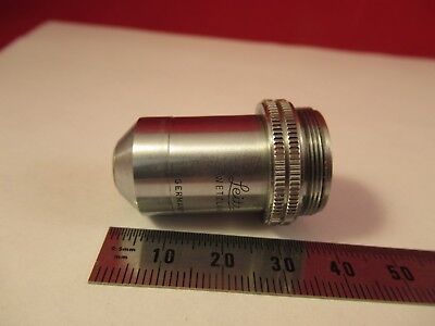 LEITZ WETZLAR GERMANY OBJECTIVE 10X /170 MICROSCOPE OPTICS AS PICTURED &FT-4-44