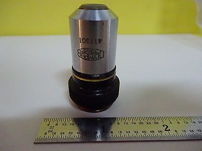 MICROSCOPE PART OBJECTIVE OLYMPUS M20 OPTICS AS IS BIN#W8-DC-18