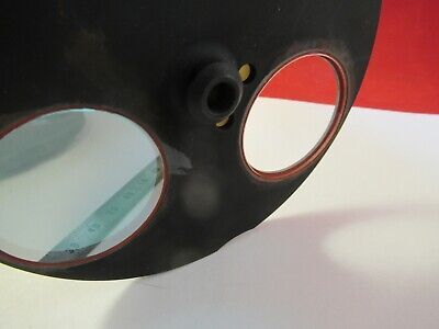 LARGE MIL SPEC OPTICAL RANGEFINDER FILTER ASSEMBLY OPTICS AS PICTURED &9-FT-39B