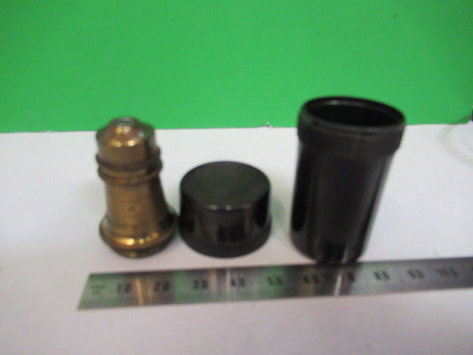 ANTIQUE BRASS WATSON UK PARA 1/6 OBJECTIVE MICROSCOPE PART AS PICTURED &R2-B-42