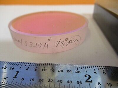 FOR PARTS OPTICAL COATED LENS OPTICS AS PICTURED &A3-B-33