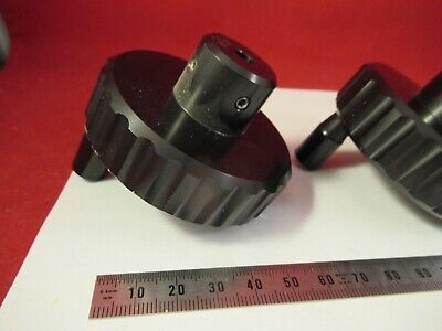 NIKON WYKO DEKTAK SET of KNOBS MICROSCOPE PART AS PICTURED &8-B-22