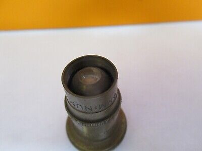 ANTIQUE BRASS SPENCER INCOMPLETE OBJECTIVE MICROSCOPE PART AS PICTURED &7B-B-29