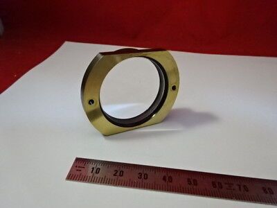 ZEISS GERMANY AXIOTRON BRASS MOUNTED LENS MICROSCOPE PART OPTICS AS IS &Q5-A06