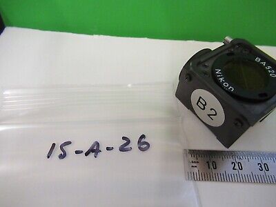 NIKON JAPAN FLUORESCENT CUBE DM510 MICROSCOPE PART OPTICS AS PICTURED &15-A-26