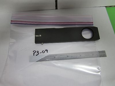 MICROSCOPE PART ZEISS SLIDE FILTER FOTO TARGET PHOTO OPTICS BIN#P3-09