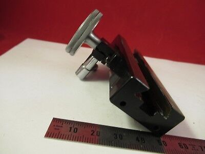 LEITZ GERMANY POL STAGE MICROMETER MICROSCOPE PART AS PICTURED &FT-4-78