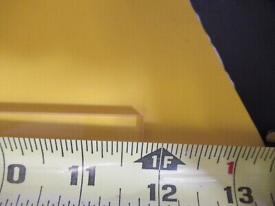 OPTICAL LARGE VERY LONG BAR GLASS BK7 PLANO OPTICS AS PICTURED &FT-6-121