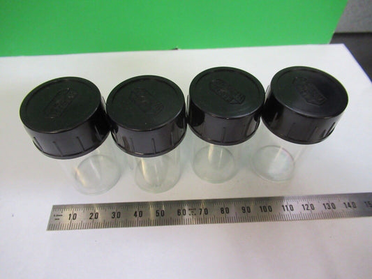 ERNST LEITZ WETZLAR GERMANY LOT PLASTIC CAN MICROSCOPE PART AS PICTURED 18-FT-14