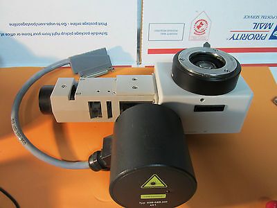 MICROSCOPE PART LEITZ WETZLAR LASERSTRAHL OPTICS GERMANY BIN#16