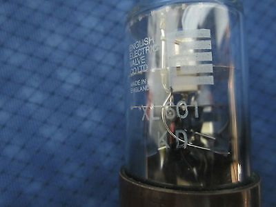 VACUUM TUBE ENGLISH ELECTRIC VALVE XL601 Made in England BIN #3