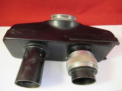 WILD HEERBRUGG SWISS M20 BINOCULAR HEAD MICROSCOPE PART OPTICS &33-B-07