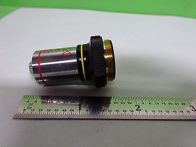 MICROSCOPE PART OBJECTIVE OLYMPUS JAPAN CPL10 PLAN 10X OPTICS AS IS BIN#Y5-K-02