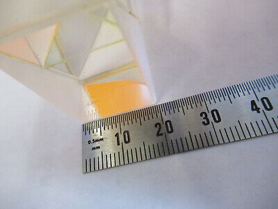 OLYMPUS JAPAN GLASS PRISM HEAD OPTICS MICROSCOPE PART AS PICTURED &8Y-A-91