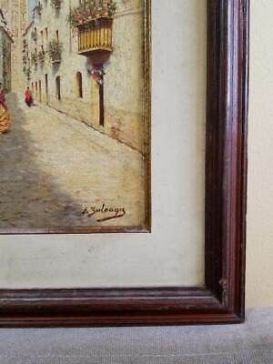 ZULOAGA BASQUE STYLE PAINTING WITHOUT PROVENANCE OR AUTHENTICATION AS PICTURED