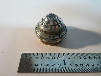 MICROSCOPE PART OBJECTIVE REICHERT AUSTRIA 5X OPTICS BIN#24-57-5