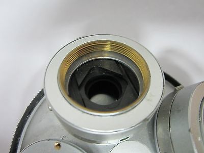 MICROSCOPE NIKON NOSEPIECE FOR PARTS DIC OPTICS BIN#A1-M-58