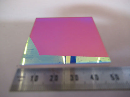 FOR PARTS OPTICAL FILTER DICHROIC [scratches] OPTICS AS PICTURED &3-DT-A5