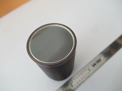 OLYMPUS JAPAN LENS ASSEMBLY + DIFFUSER MICROSCOPE PART AS PICTURED #F2-A-29