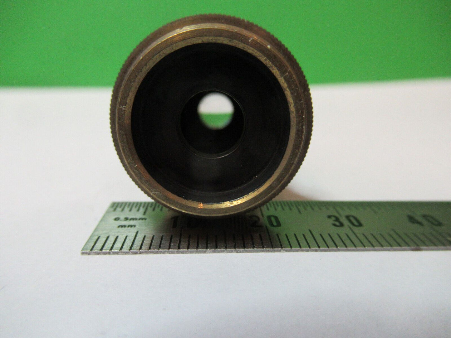 ANTIQUE SEIBERT GERMANY "5" OBJECTIVE LENS MICROSCOPE PART AS PICTURED #R1-B-04