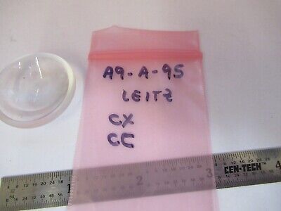 LEITZ LENS CONVEX CONCAVE MEASURING TOOLMAKER MICROSCOPE PART AS PIC &A9-A-95