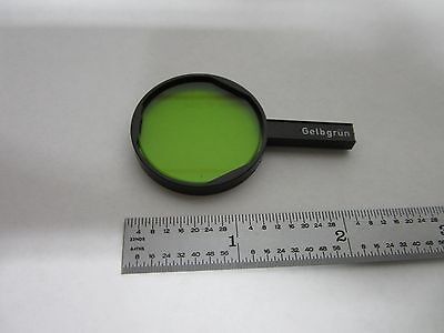 MIKROSKOPTEIL FILTER GRÜN DEUTSCHLAND OPTIK BIN#M8-01