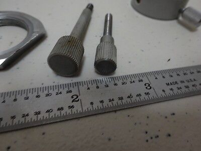 FOR PARTS MICROSCOPE PARTS HOLDER SCREWS KNOBS ETC AS IS BIN#M8-C-04