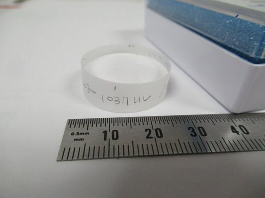 OPTICAL FUSED SILICA UV GLASS WEDGE CVI  OPTICS AS PICTURED &W6-A-14