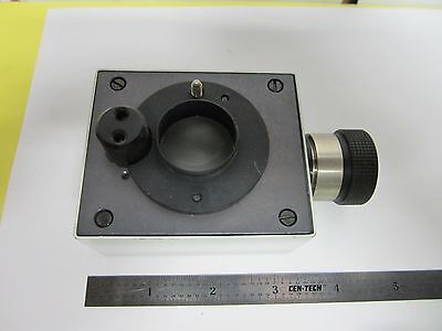 MICROSCOPE LEICA ILLUMINATOR LAMP HOUSING OPTICS BIN#G8-14