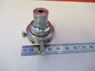 TASCO UNITRON POL OBJECTIVE 4X POLARIZING MICROSCOPE PART AS PICTURED &FT-5-R