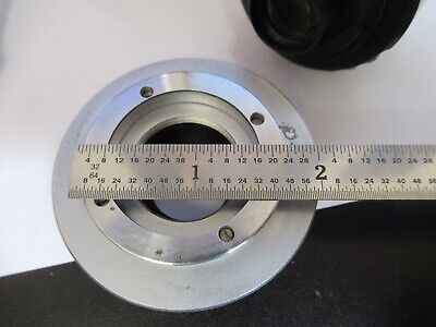 OPTOTRONICS CAMERA C MOUNT + ADAPTER DOVE MICROSCOPE PART AS PICTURED &H6-A-52