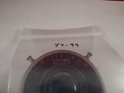 SHUTTER OPTIMO WOLLENSAK OPTICAL LENS GOERZ DAGOR OPTICS AS IS #Y4-99