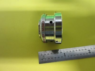 MICROSCOPE LEITZ GERMANY OBJECTIVE ADAPTOR 10X FLUOTAR OPTICS BIN#11-DT-V