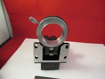 LEICA GALEN HOLDER CONDENSER MICROSCOPE PART OPTICS AS PICTURED &75-B-47