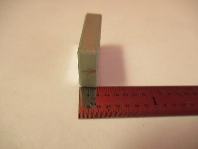 OPTISCHES GLAS RECHTECKIG EDMUND 16x23mm SPIEGEL SILBEROPTIK WIE BESEHEN &amp;FT-1-35