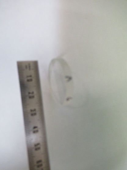 OPTICAL FLAT ROUND GLASS  MIL SPEC OPTICS AS PICTURED Z5-C-32