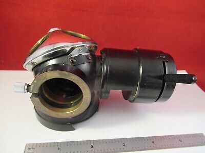 CARL ZEISS GERMANY POL VERTICAL ILLUMINATOR NOSEPIECE MICROSCOPE PART #13-35