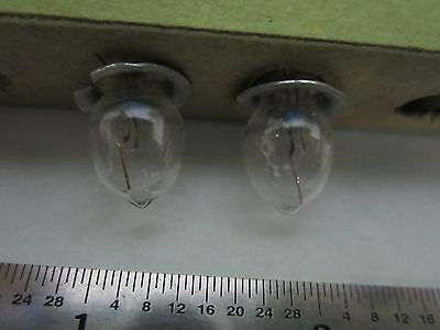 LOT 5 EA LAMP BULB CHICAGO MINIATURE PR2 MICROSCOPE or INSTRUMENTS BIN#V2