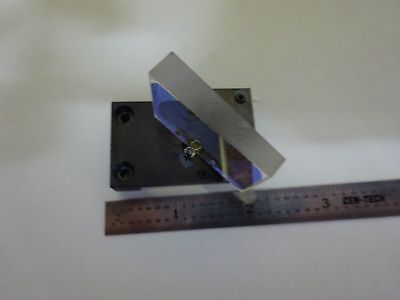 OPTICAL MOUNTED DICHROIC WEDGE MIRROR LASER OPTICS AS IS BIN#W6-14