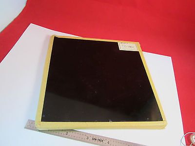 HUGE OPTICAL GLASS MELT PYREX 2463 FOR FILTERS DARK LASER OPTICS BIN#3K