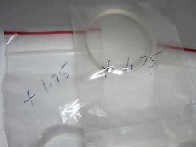 OPTICAL LOT 4 EA LENSES AS PICTURED LASER OPTICS BIN#R3-55