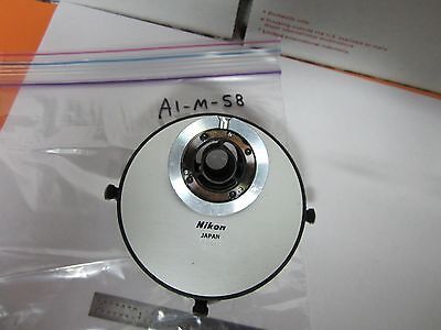 MICROSCOPE NIKON NOSEPIECE FOR PARTS DIC OPTICS BIN#A1-M-58