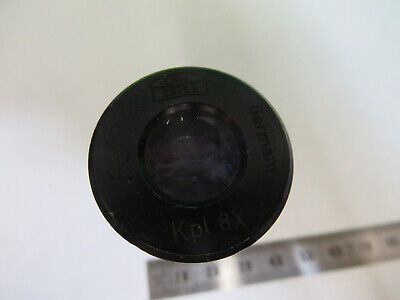 CARL ZEISS EYEPIECE OCULAR KPL 8X OPTICS MICROSCOPE PART AS PICTURED &Q9-A-113